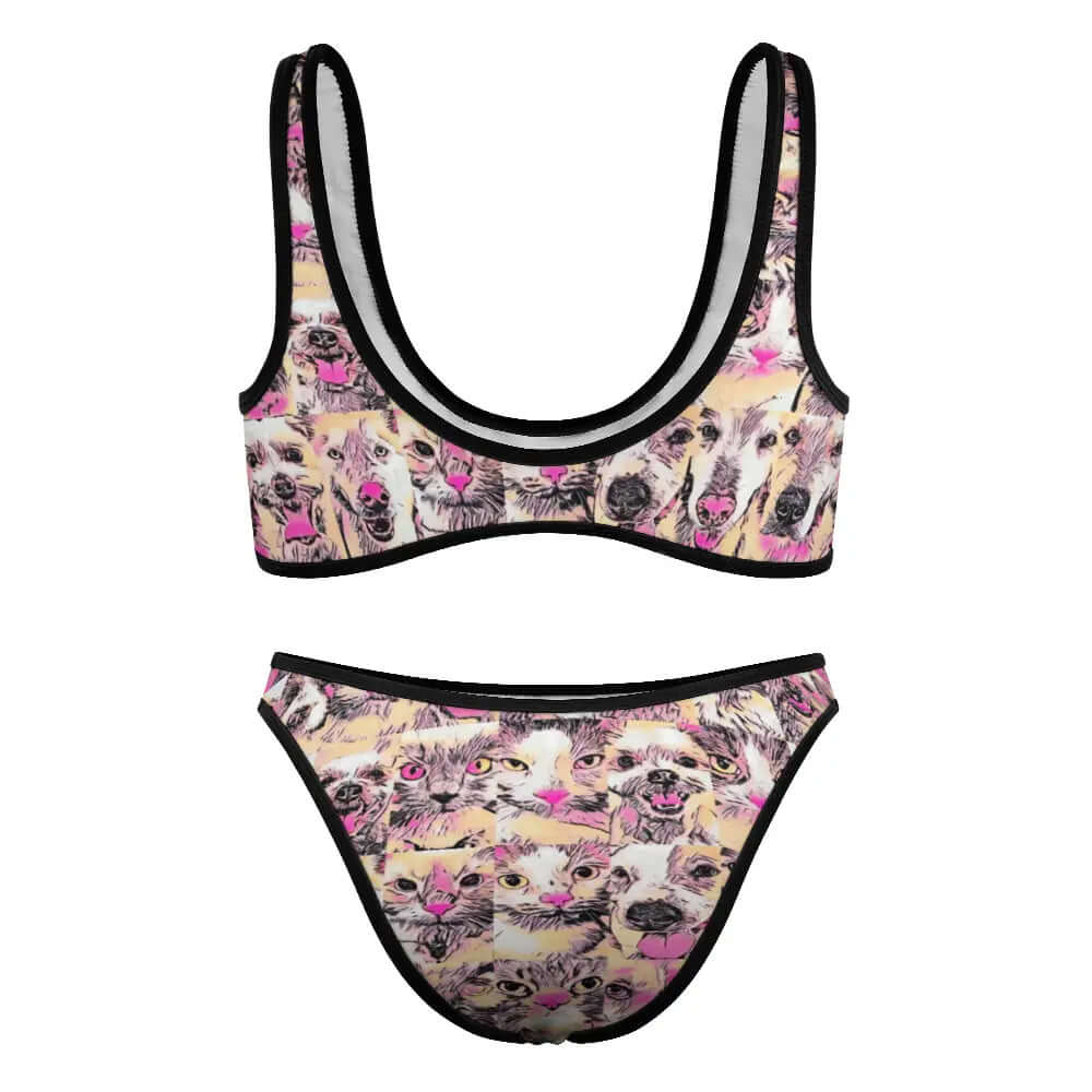 Two piece bikini swimsuit - Club 99 ThisNew