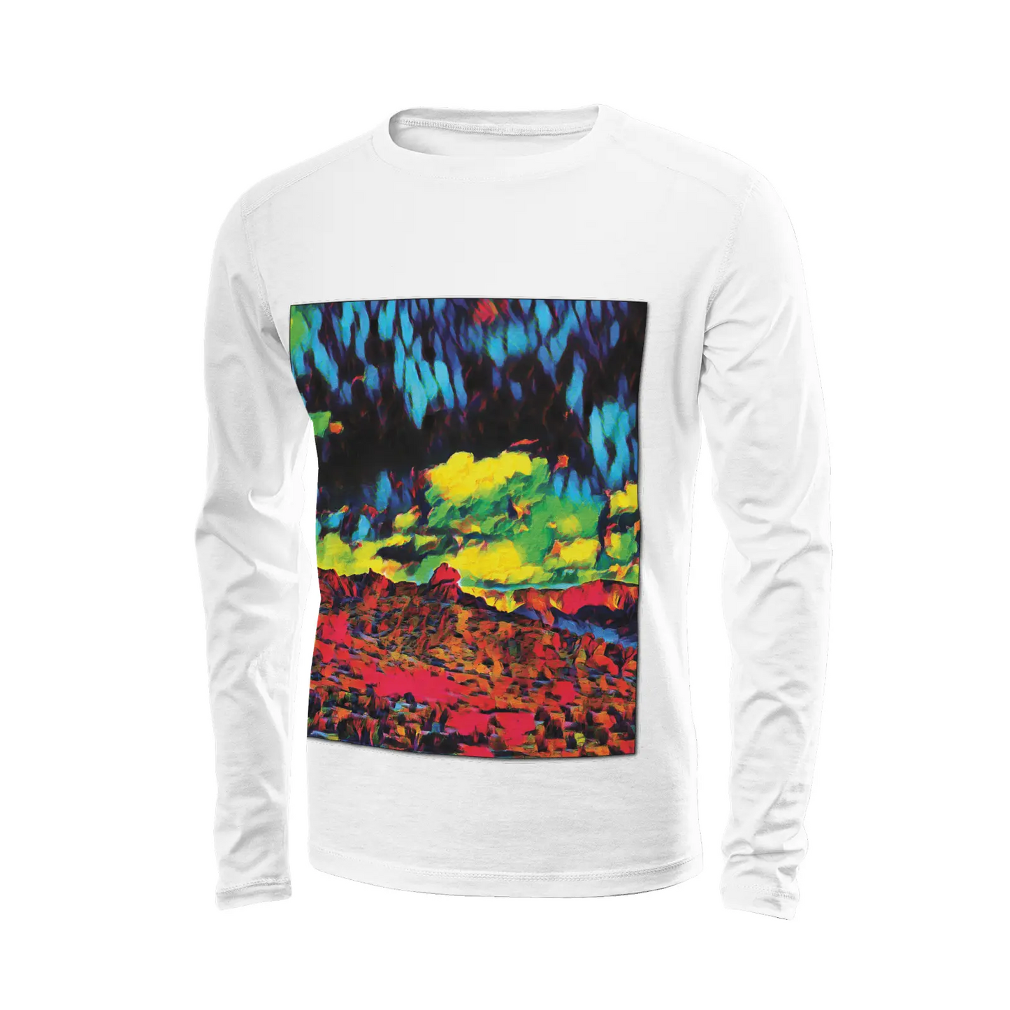 White long sleeve T-shirt - Southern California (1) Printy6