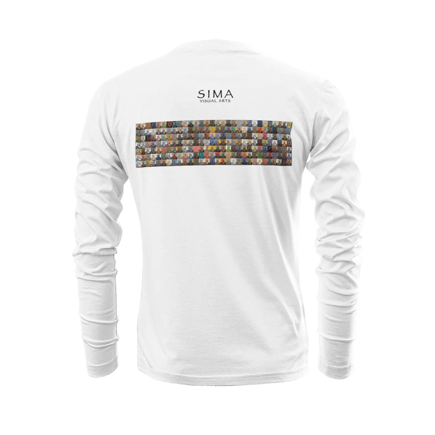 White long sleeve t-shirt - School of painting - Camille Pissarro Printy6