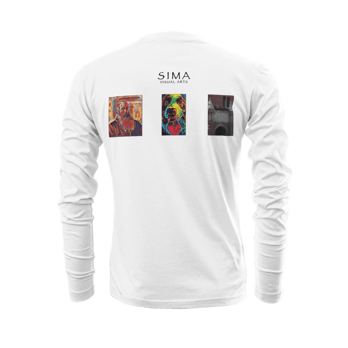White long sleeve t-shirt - The prophecy - USC Printy6