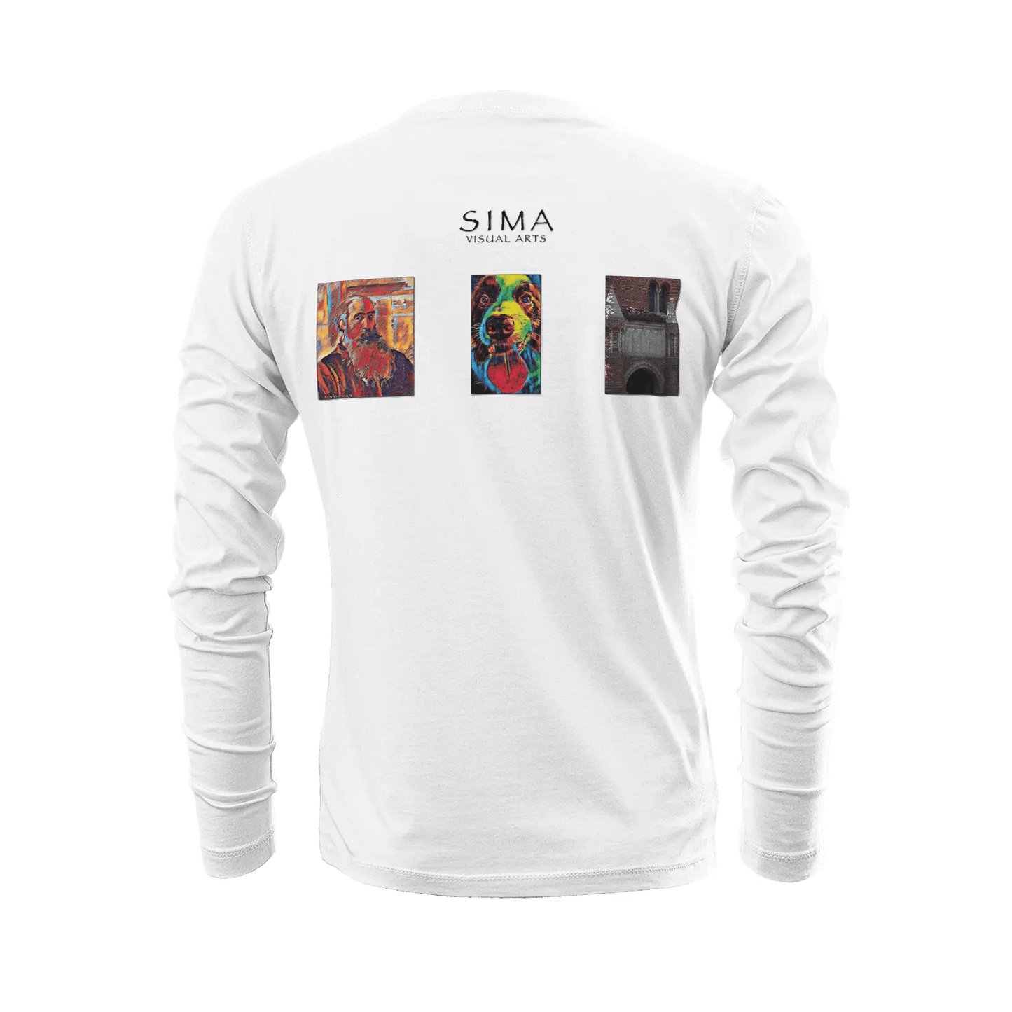 White long sleeve t-shirt - The prophecy Printy6