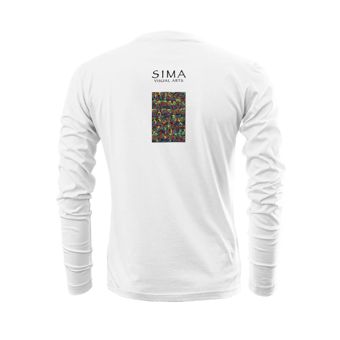 White long sleeve t-shirt - Club 99 Printy6