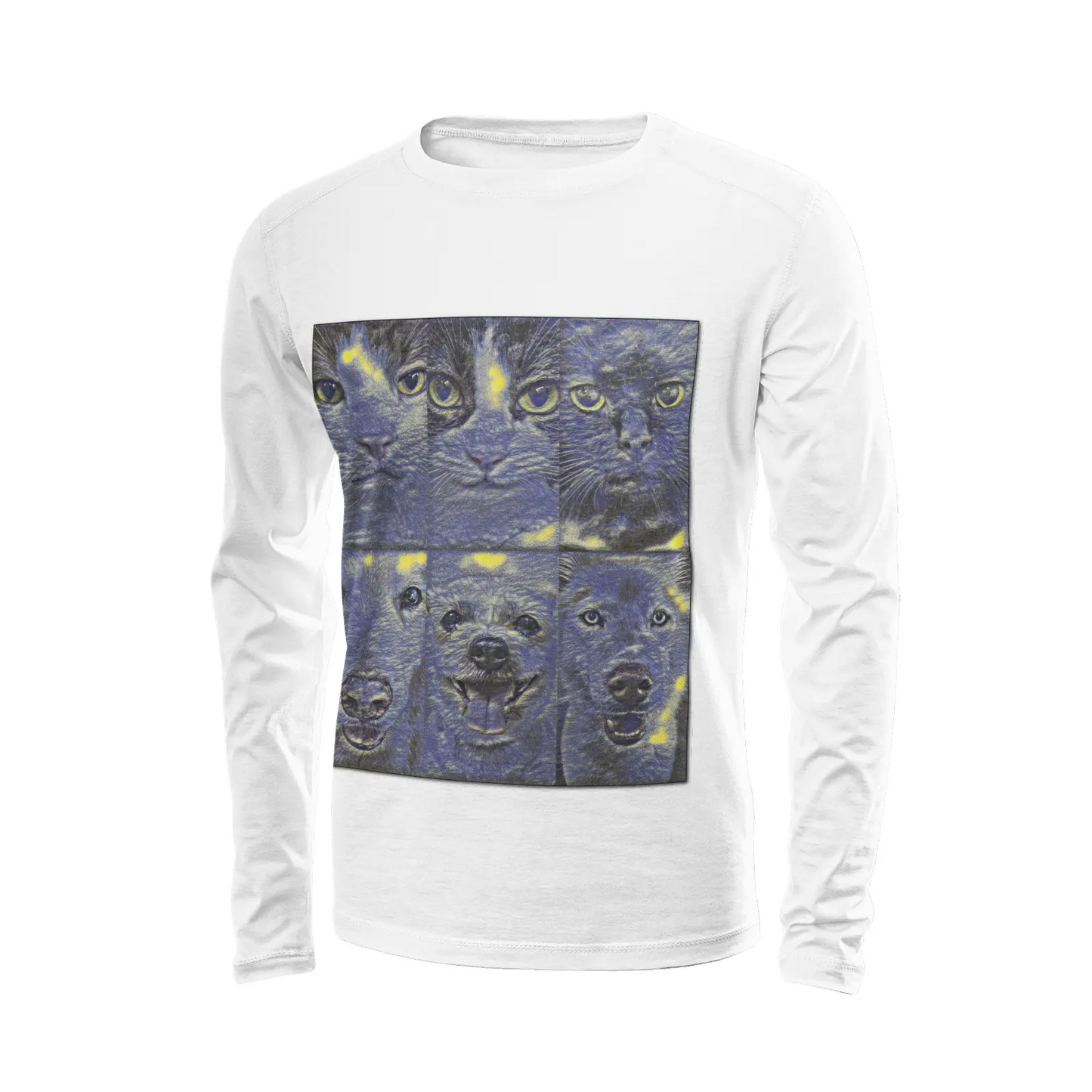 White long sleeve t-shirt - Club 99 Printy6