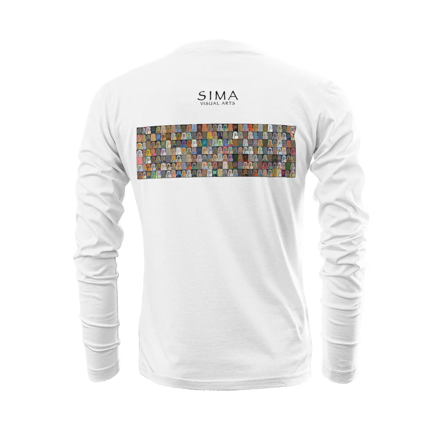 White long sleeve t-shirt - Encore - King Mohamed V Printy6