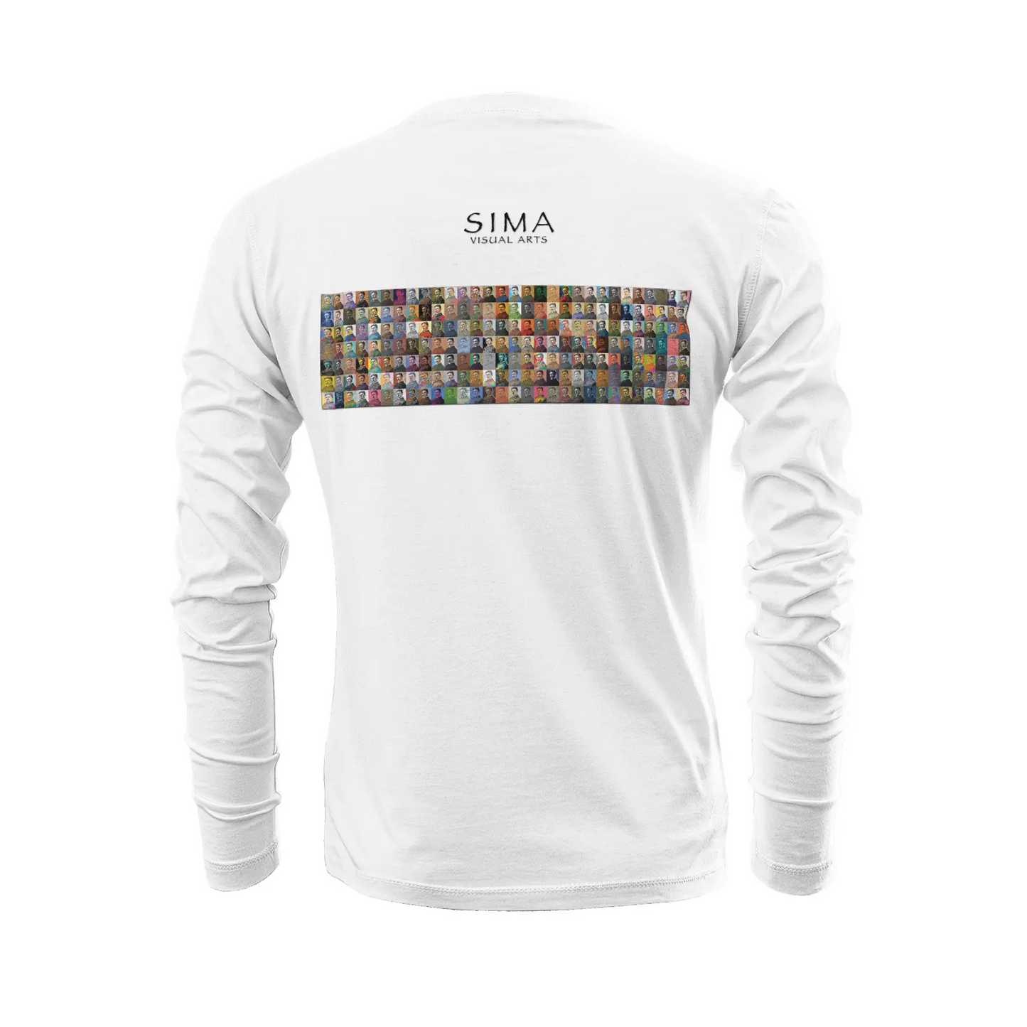 White long sleeve t-shirt - Encore - Nikola Tesla Printy6
