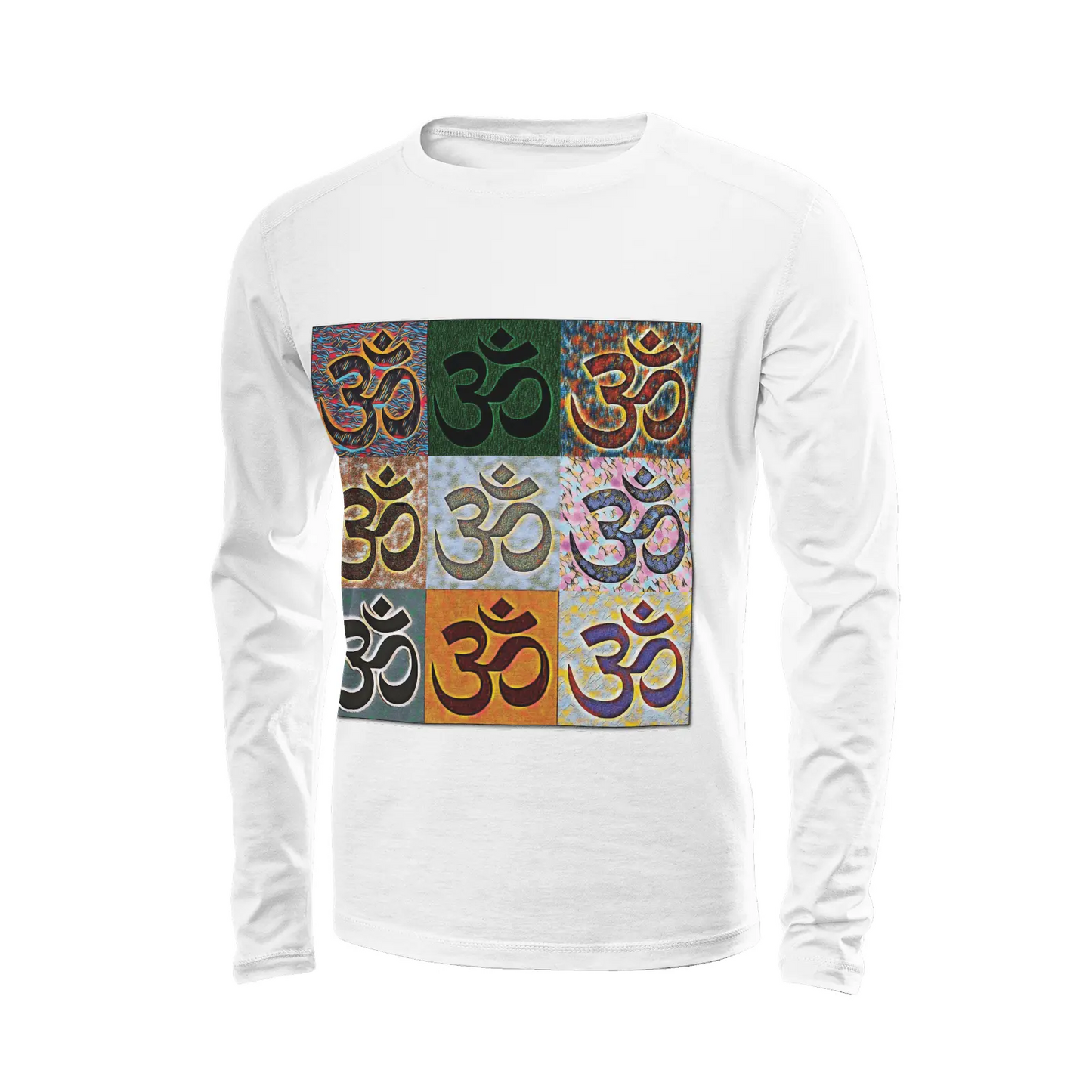 White long sleeve t-shirt - Encore - Om Printy6