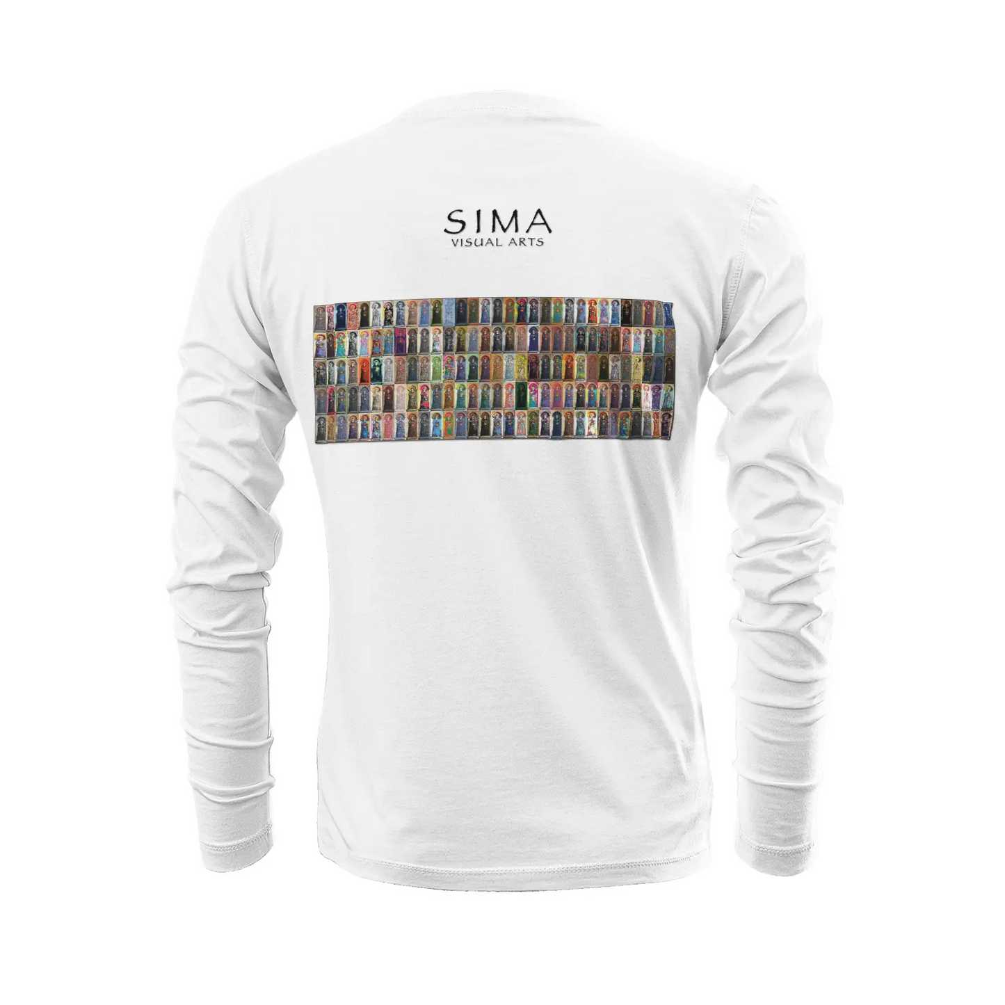 White long sleeve t-shirt - Encore - Santa Monica Printy6