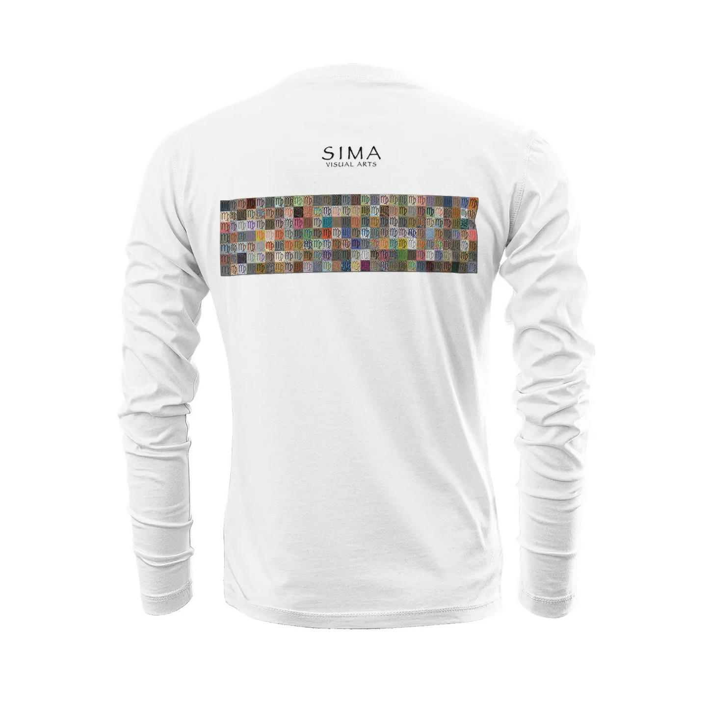 White long sleeve t-shirt - Encore - Virgo Printy6