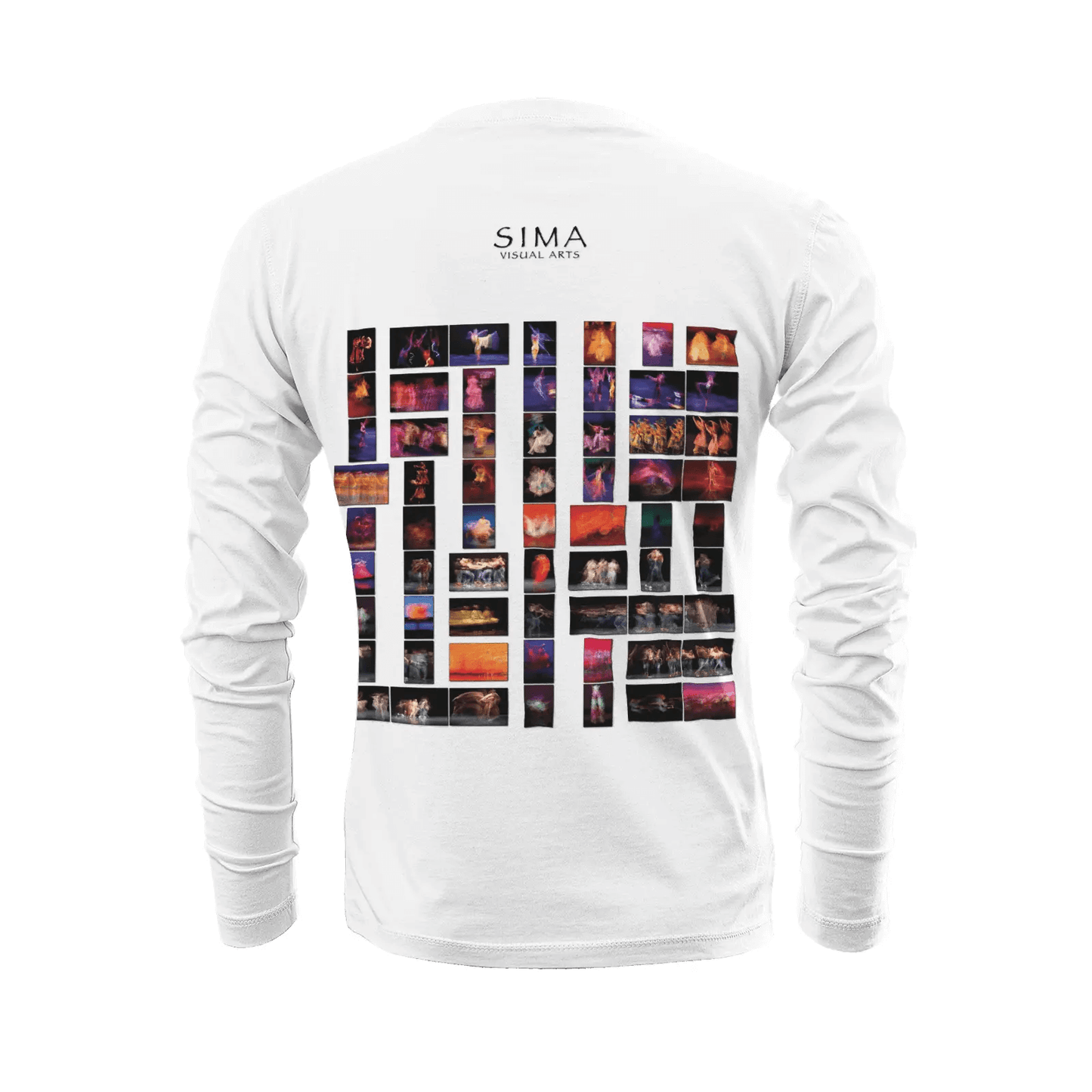 White long sleeve t-shirt - Global Motion Dance (8) Printy6