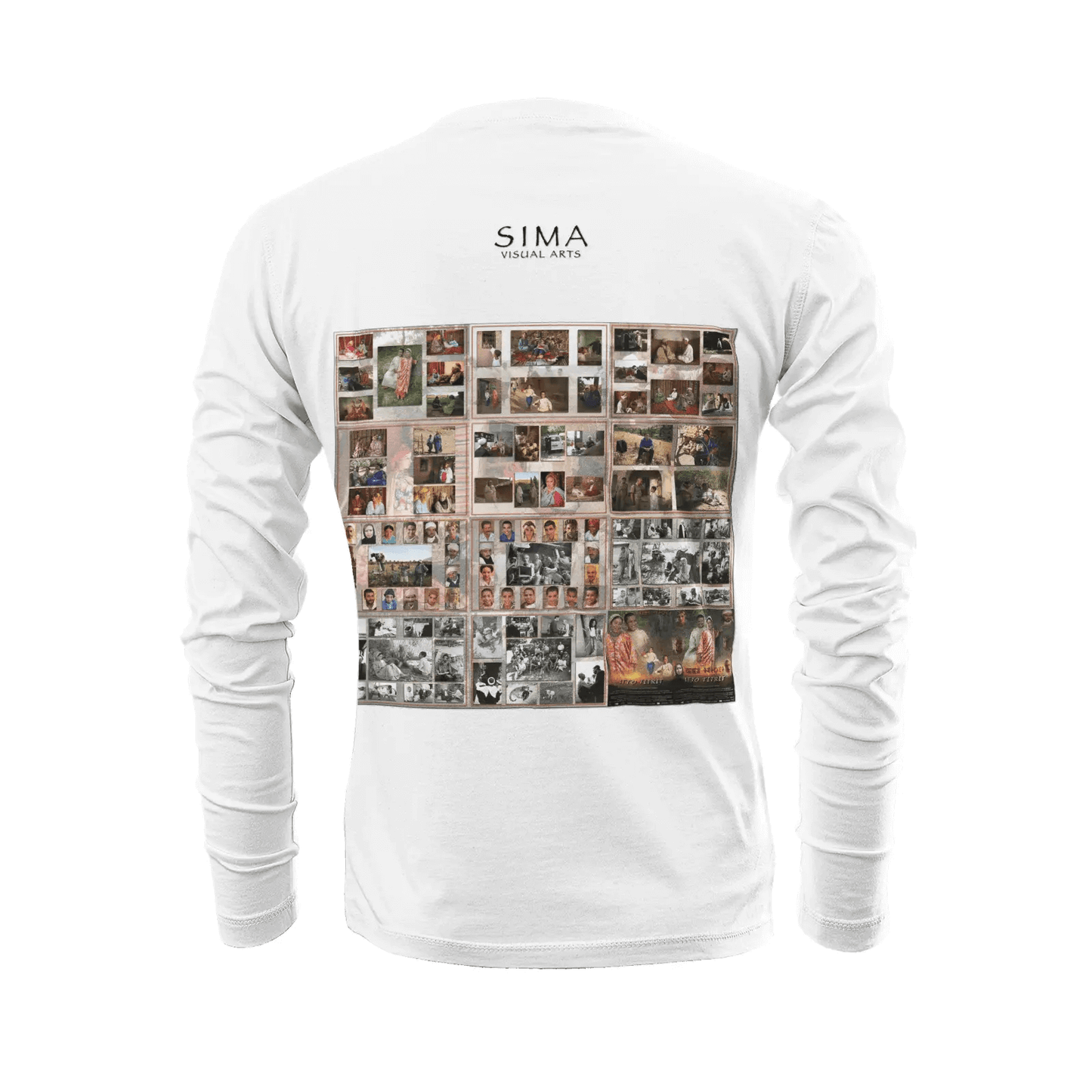 White long sleeve t-shirt - Thagmatography - Itto Titrit (2) - Mohammed Oumouloud Abbazi Printy6