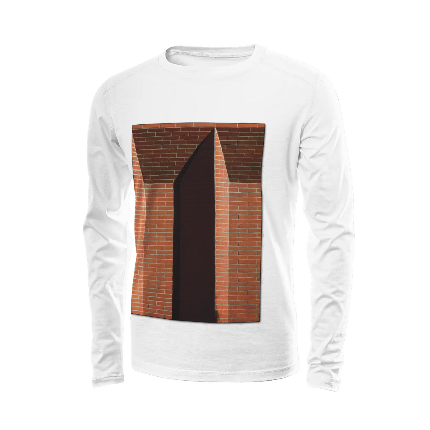 White long sleeve t-shirt - The architecture of USC (62) Printy6