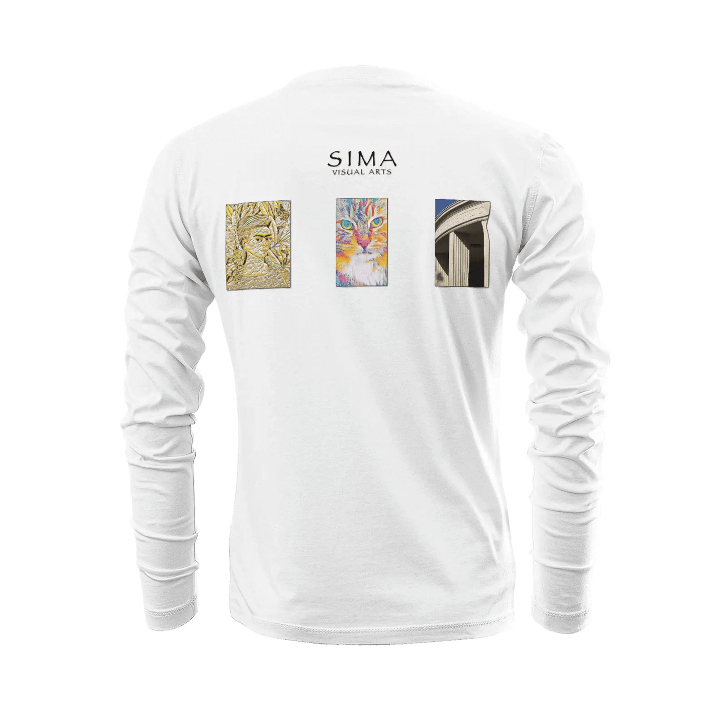 White long sleeve t-shirt - The prophecy - Frida Kahlo Printy6
