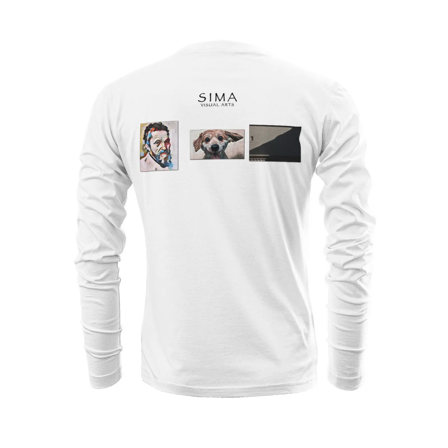 White long sleeve t-shirt - The prophecy - Michelangelo Buonarroti Printy6