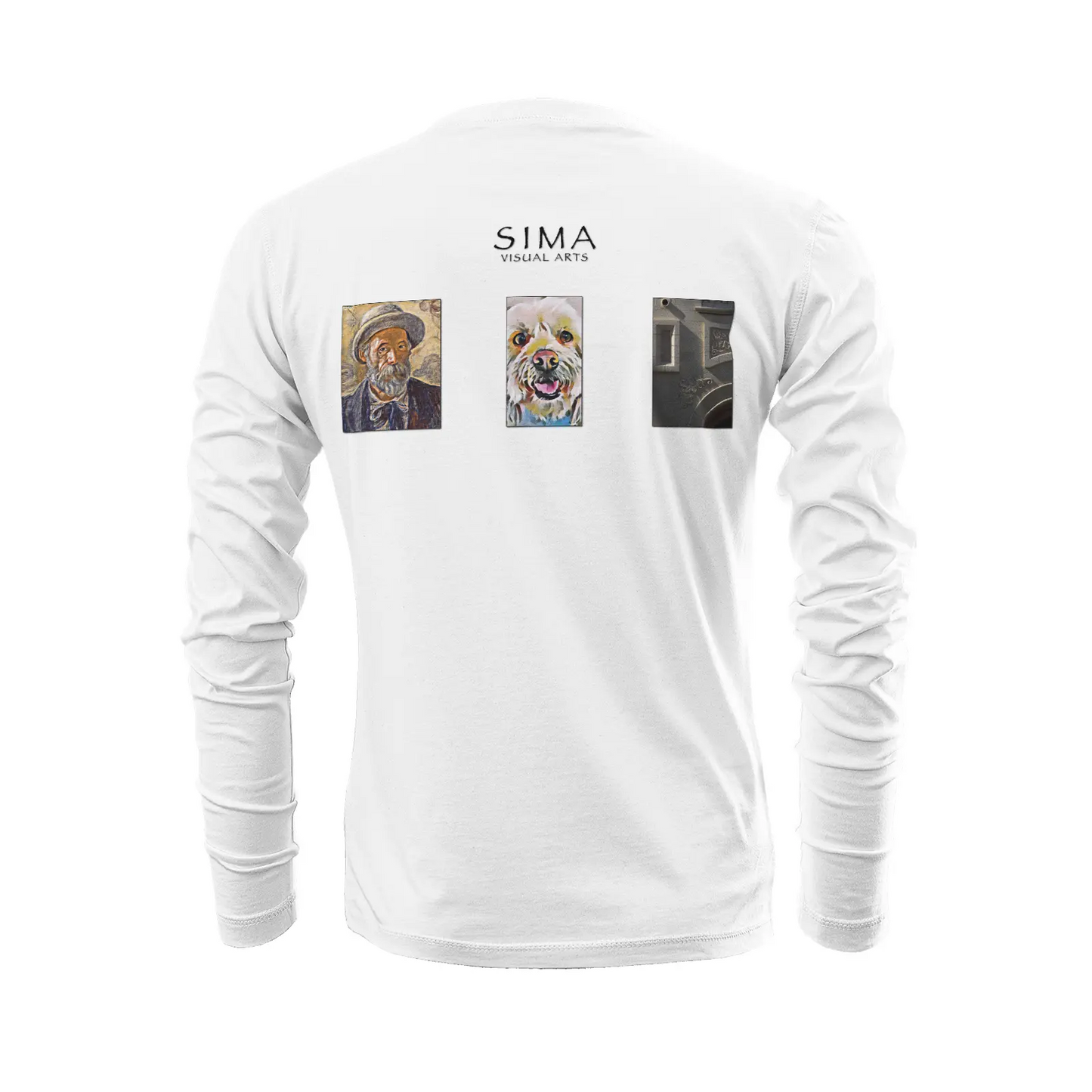 White long sleeve t-shirt - The prophecy - Pierre-Auguste Renoir Printy6