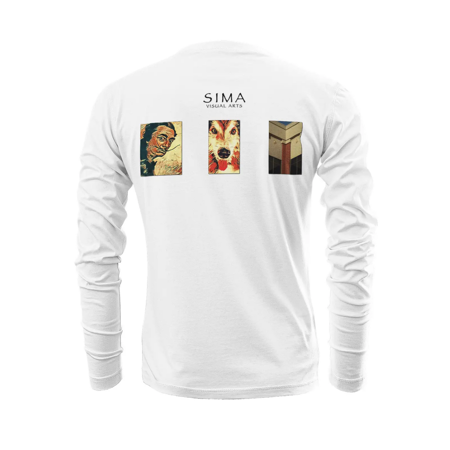 White long sleeve t-shirt - The prophecy - USC Printy6