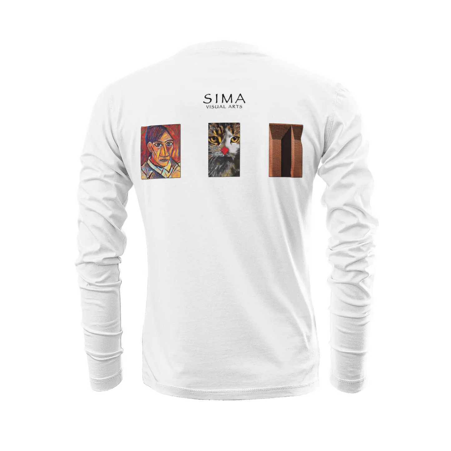 White long sleeve t-shirt - The prophecy - USC Printy6