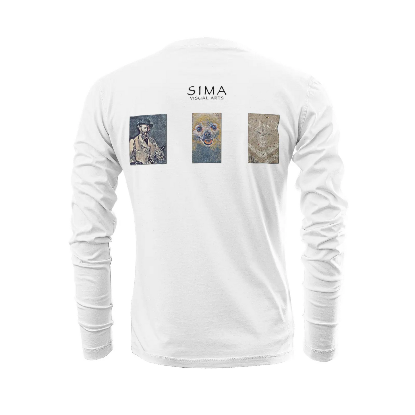 White long sleeve t-shirt - The prophecy - USC Printy6