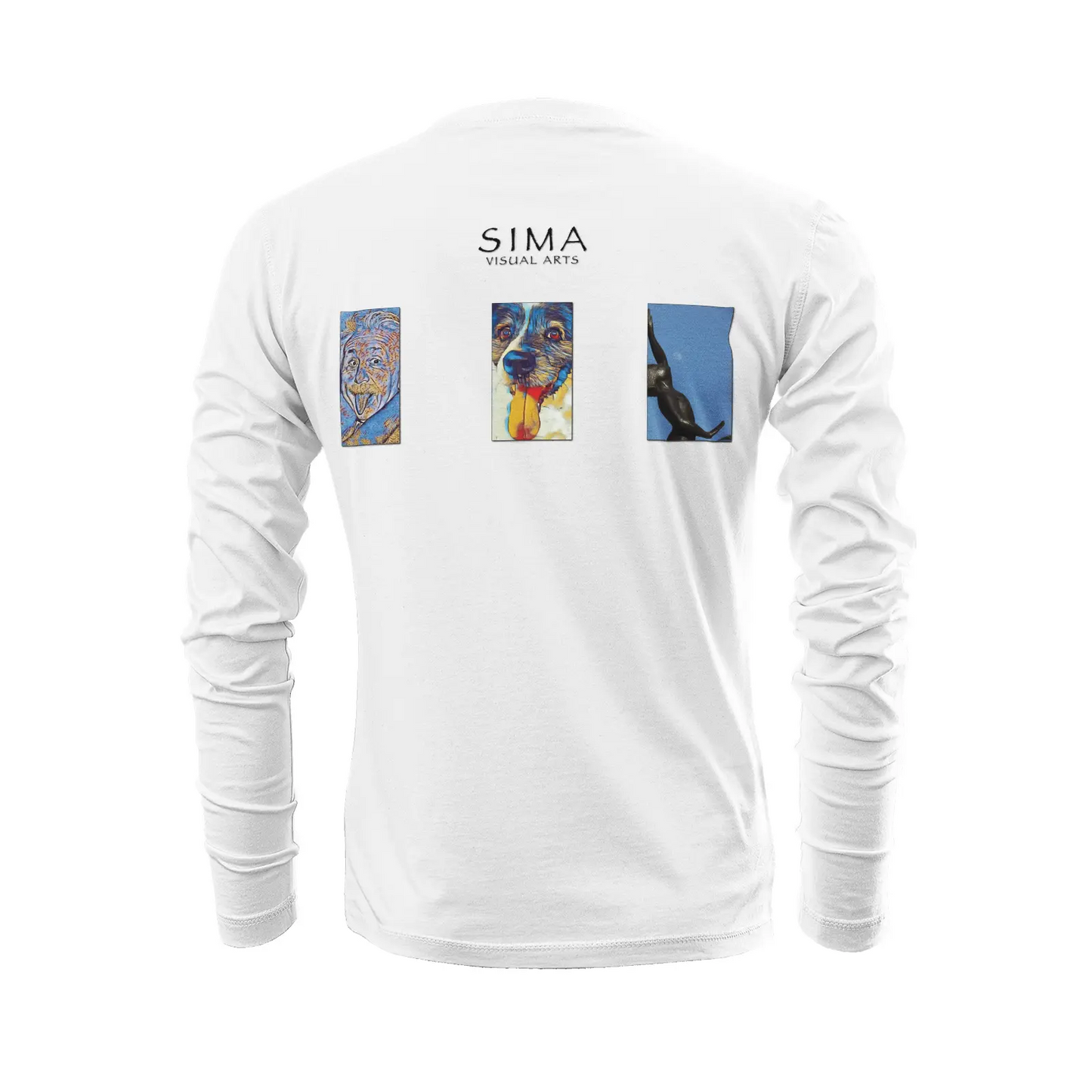 White long sleeve t-shirt - The prophecy - USC Printy6
