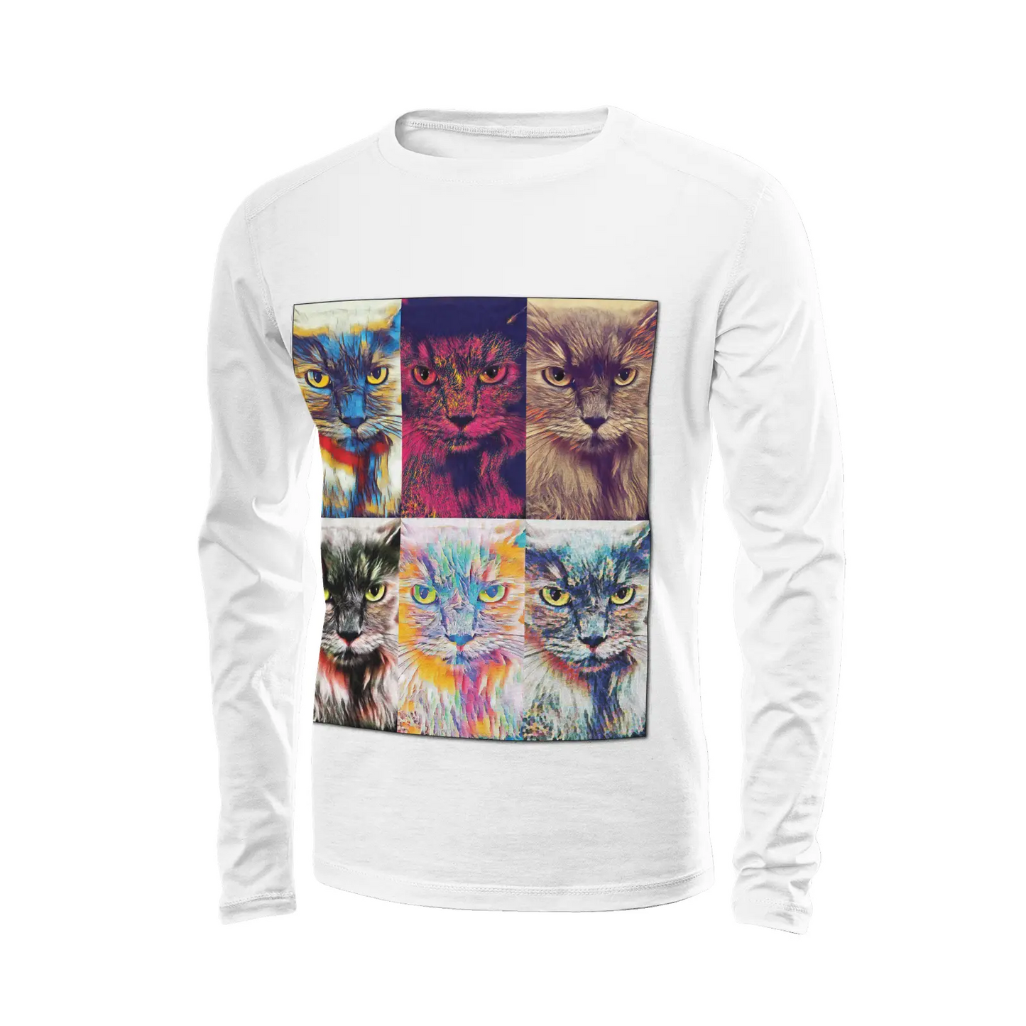 White long sleeve t-shirt - The prophecy Printy6