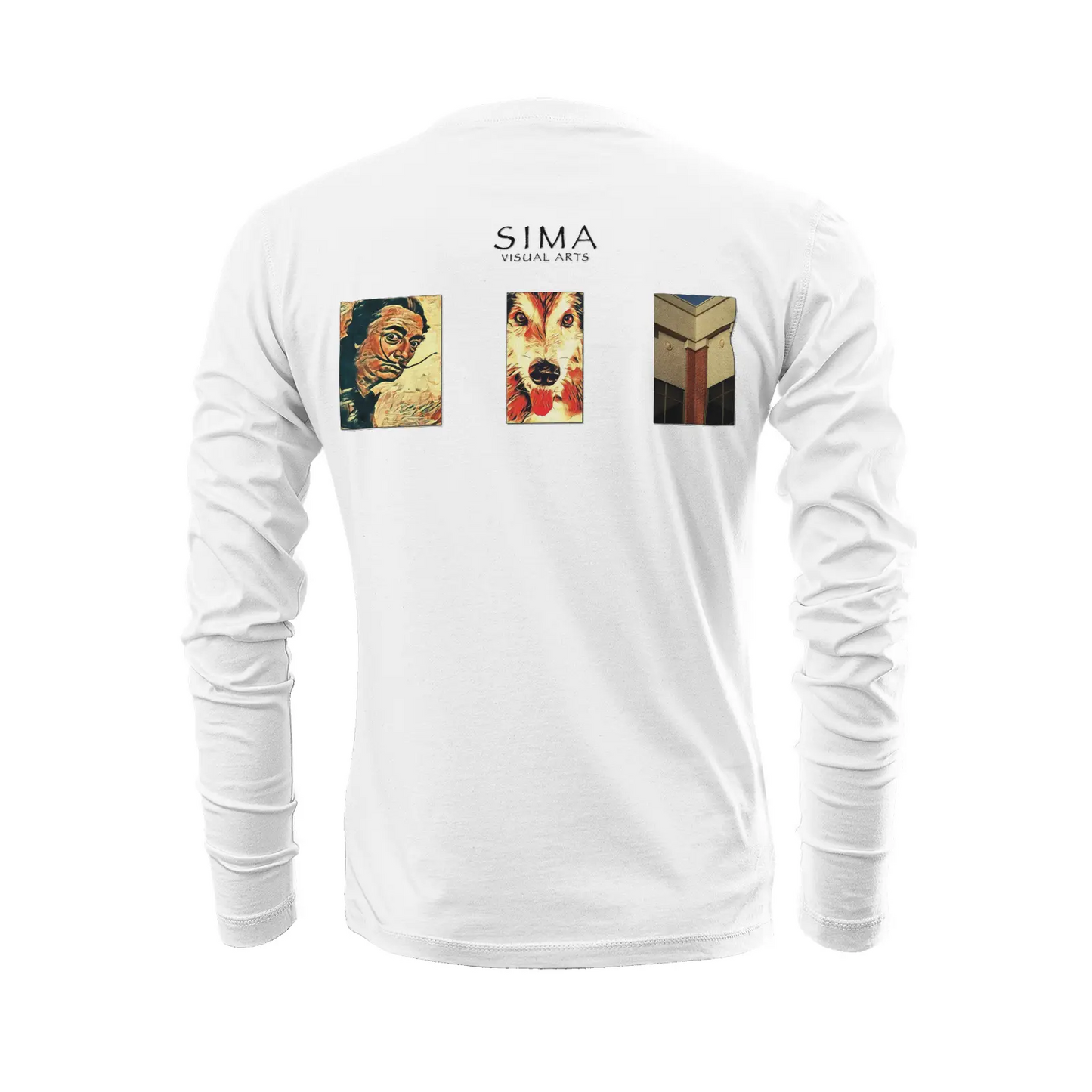 White long sleeve t-shirt - The prophecy Printy6