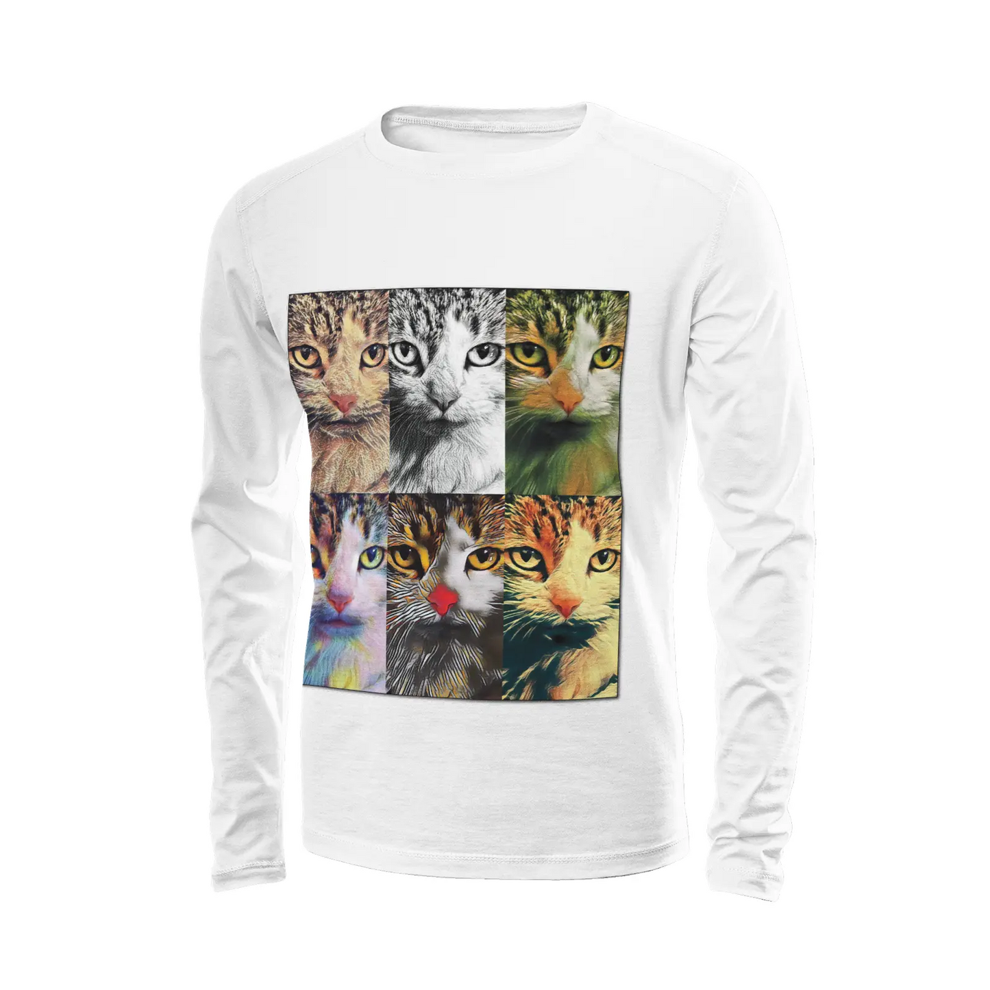 White long sleeve t-shirt - The prophecy Printy6
