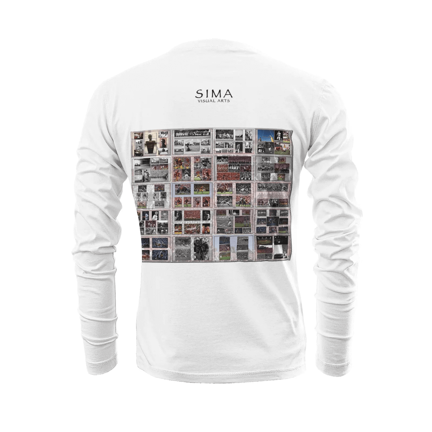 White long sleeve t-shirt - USC Football (3) Printy6