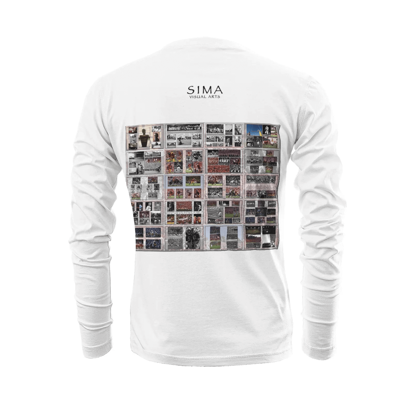 White long sleeve t-shirt - USC Football (7) - Reggie Bush Printy6