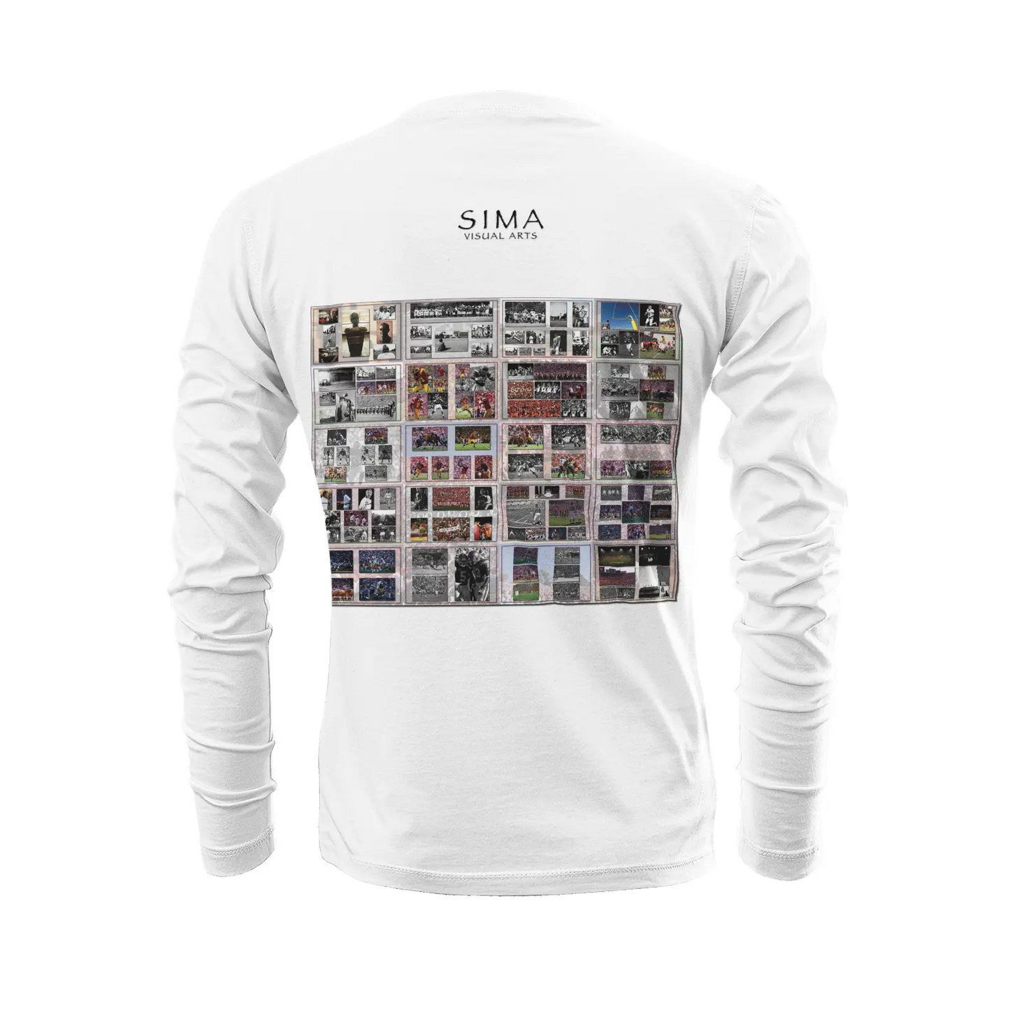 White long sleeve t-shirt - USC Football (9) - Matt Leinart Printy6