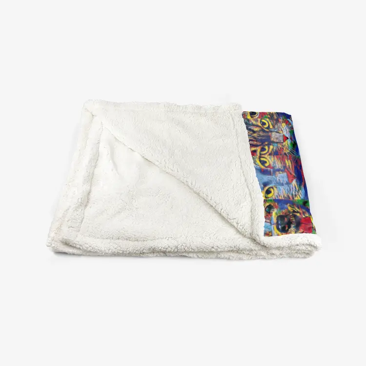 50"x60" Double-Sided Super Soft Plush Blanket - Club 99 Printy6