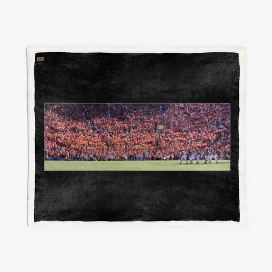 50"x60" Double-Sided Super Soft Plush Blanket - USC Football (24) - Rose Bowl Printy6