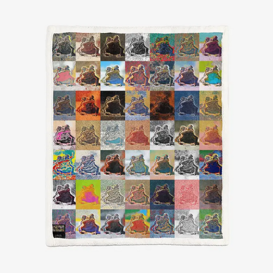 50"x60" Double-sided super soft plush blanket - Encore - Friend Printy6