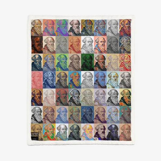 50"x60" Double-sided super soft plush blanket - Encore - Guido D'Arezzo Printy6
