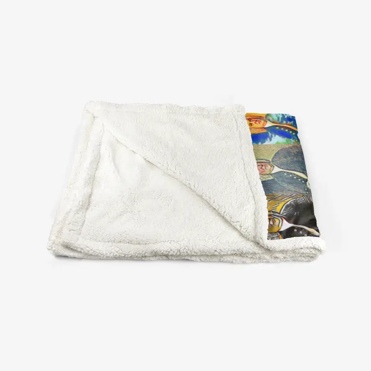 50"x60" Double-sided super soft plush blanket - Encore - Johann Sebastian Bach Printy6