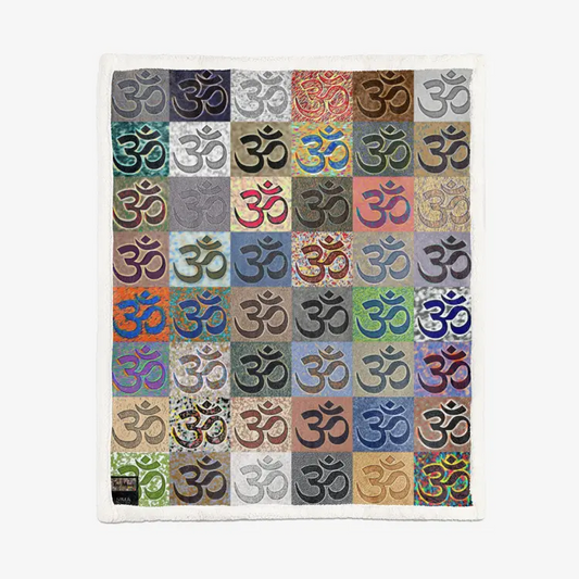 50"x60" Double-sided super soft plush blanket - Encore - Om Printy6