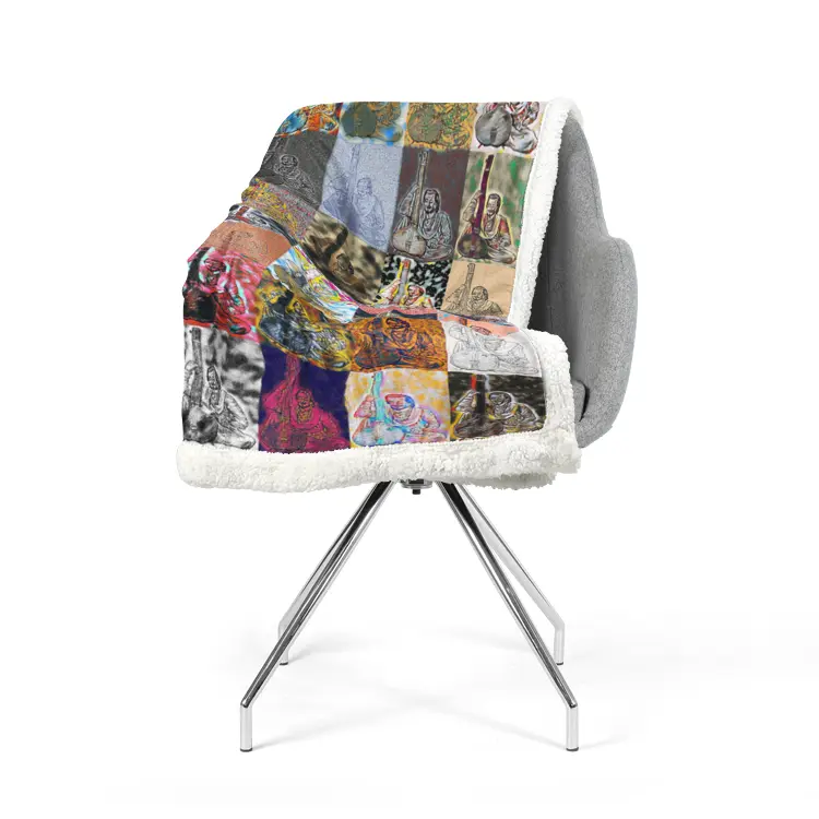 50"x60" Double-sided super soft plush blanket - Encore - Tansen Printy6