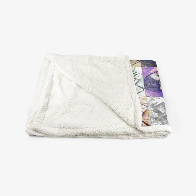 50"x60" Double-sided super soft plush blanket - School of painting - Pablo Picasso Printy6