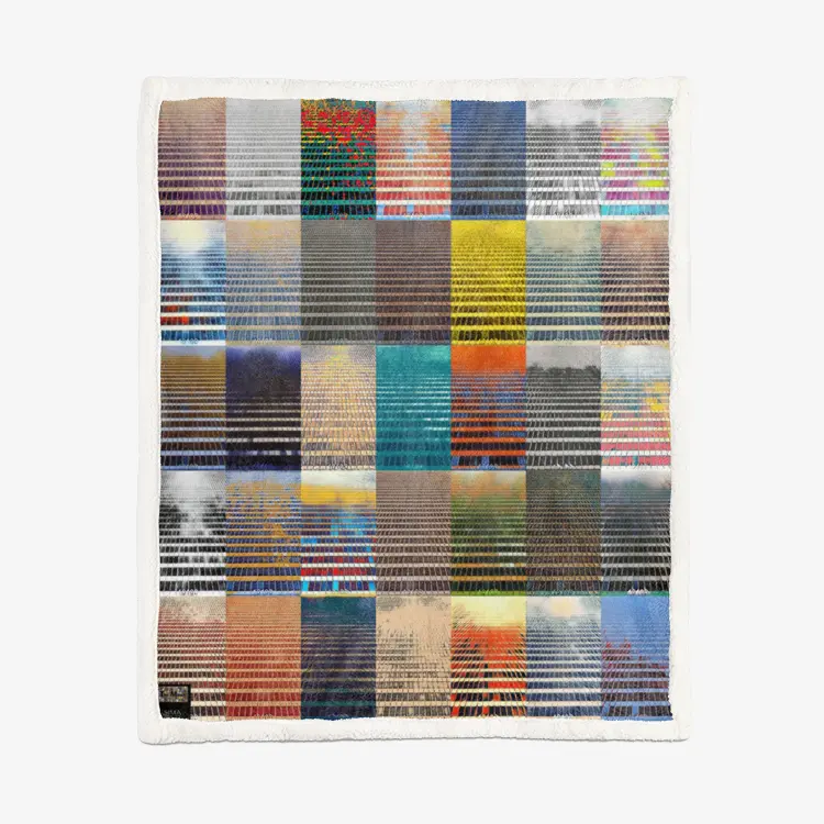 50"x60" Double-sided super soft plush blanket - The show must go on - 10100 Printy6