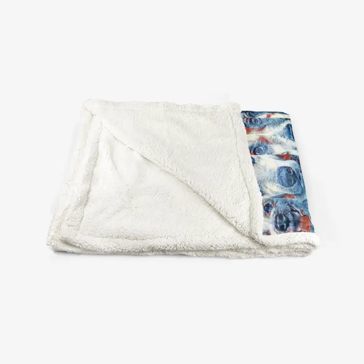 60"x78" Double-sided super soft plush blanket - Club 99 Printy6