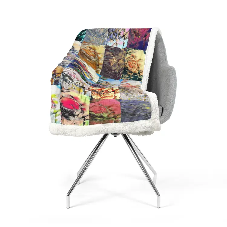 60"x78" Double-sided super soft plush blanket - Club 99 Printy6