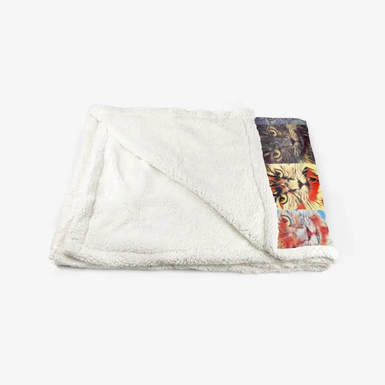 60"x78" Double-sided super soft plush blanket - Club 99 Printy6