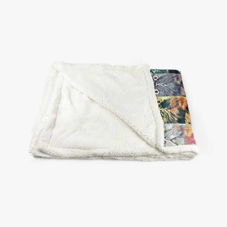 60"x78" Double-sided super soft plush blanket - Club 99 Printy6