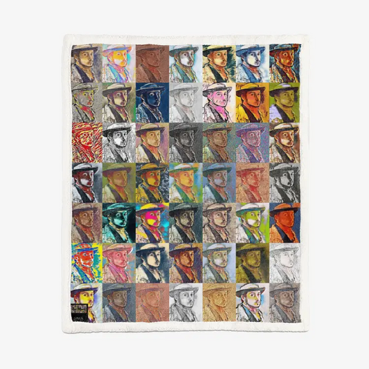 60"x78" Double-sided super soft plush blanket - Encore - Edgar Degas Printy6