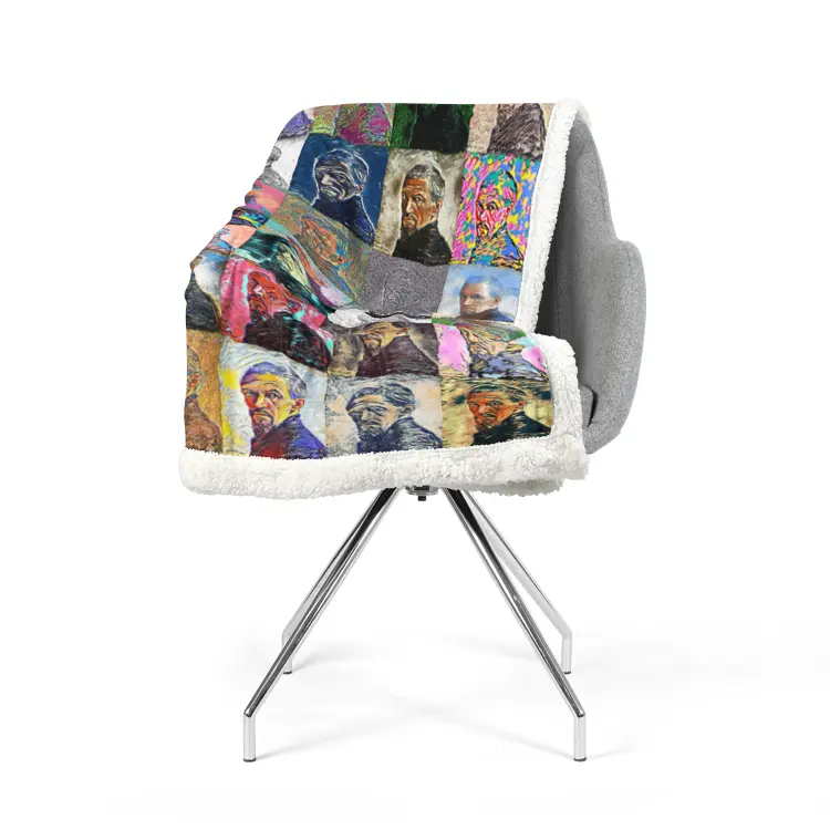 60"x78" Double-sided super soft plush blanket - Encore - Gustave Caillebotte Printy6