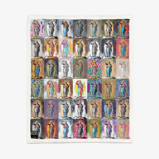 60"x78" Double-sided super soft plush blanket - Encore - Jesus of Nazareth Printy6