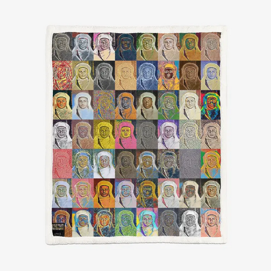 60"x78" Double-sided super soft plush blanket - Encore - King Mohamed V Printy6