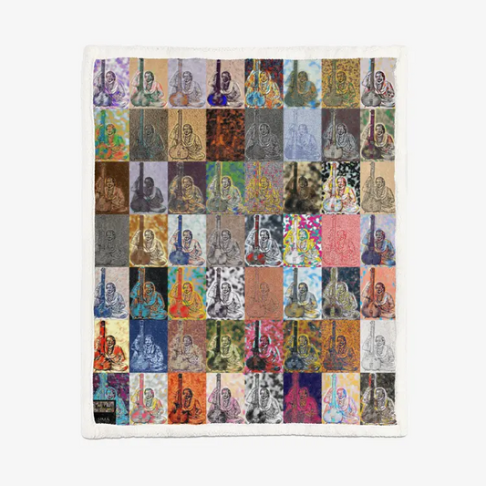 60"x78" Double-sided super soft plush blanket - Encore - Tansen Printy6