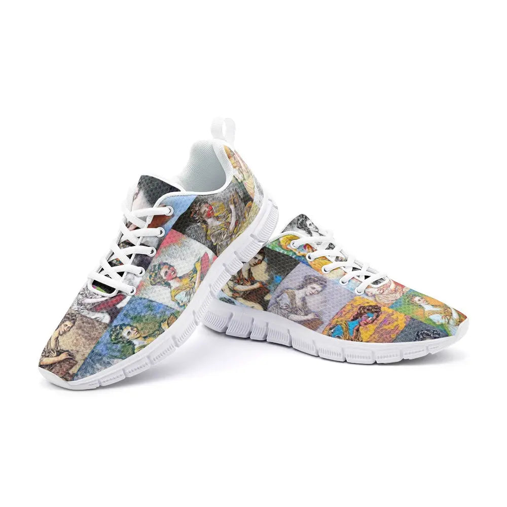 Athletic sneakers - School of painting - Angelica Kauffman Printy6