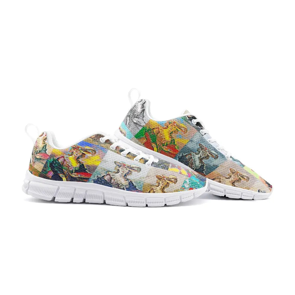 Athletic sneakers - School of painting - Elizabeth Lebrun Printy6