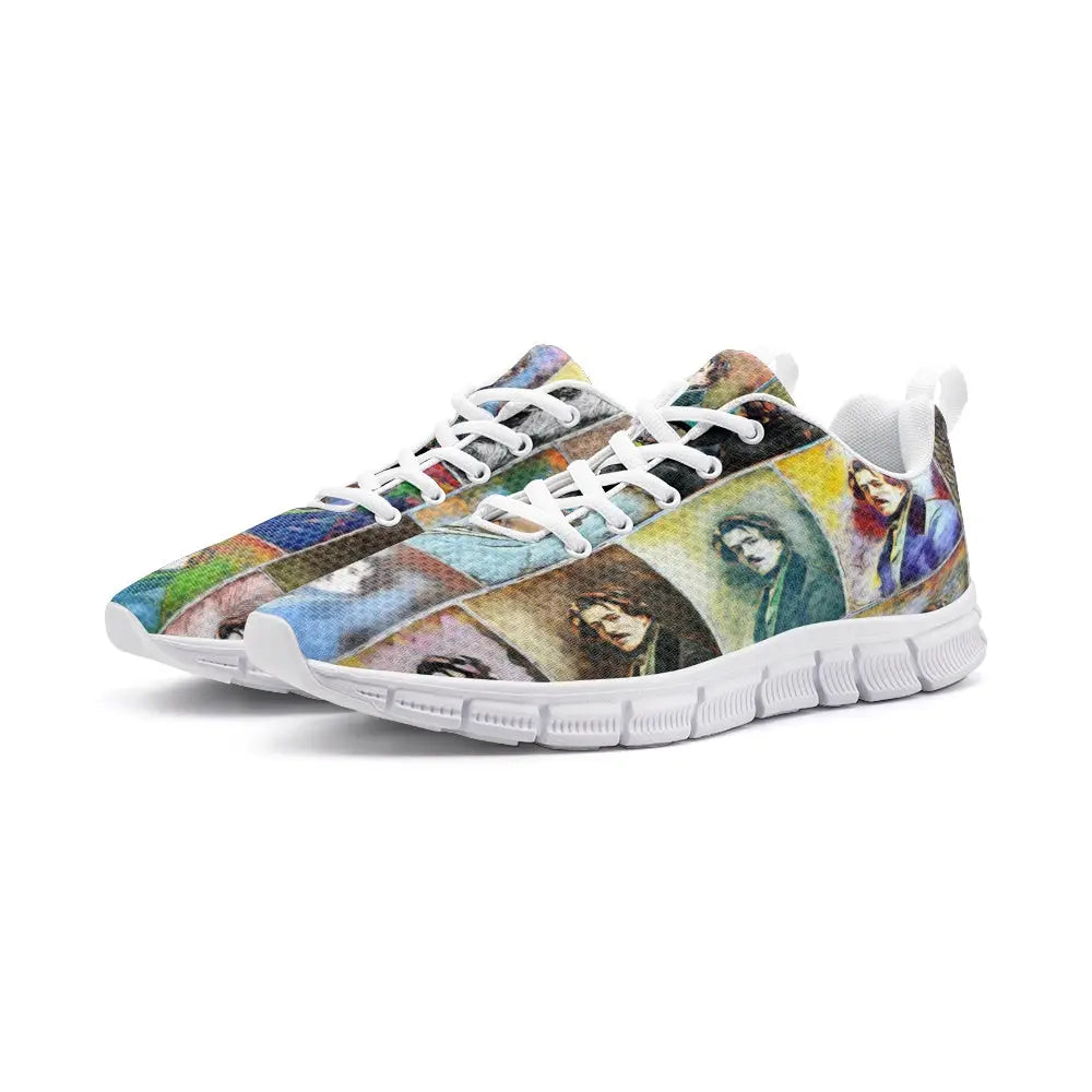 Athletic sneakers - School of painting - Eugene Delacroix Printy6