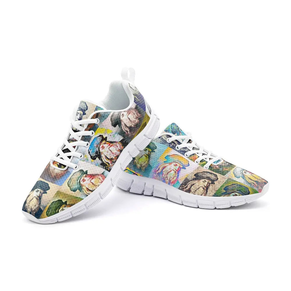 Athletic sneakers - School of painting - Leonardo Da Vinci Printy6